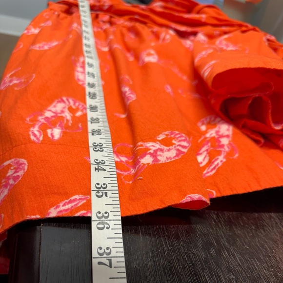 Anthropologie Maeve Plus Size Mainely Lobster Wrap Mini Dress Sz 2X - Picture 15 of 16